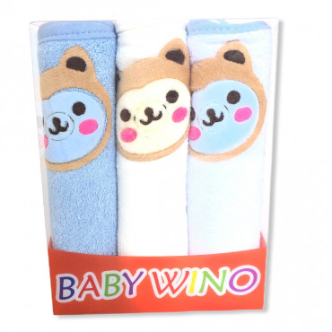 فوطة مطروزة بواطة baby wino ref m15