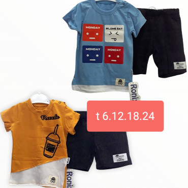 اونصومبل قطن اولاد علاقة ronix baby 9-12-18-24m