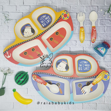 طبسيل مجزأ bamboo eco