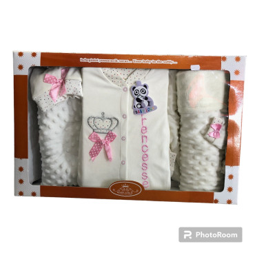 كادو قطن بالمانطة baby loux...